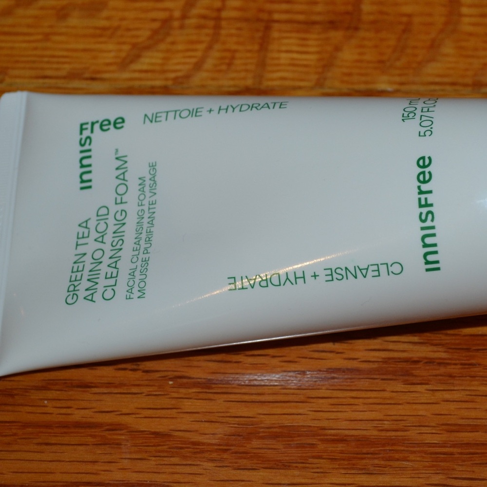 InnissFree Green Tea and Amino Acid foaming face wash and hyaluronic serum - NEW - Picture 4 of 12